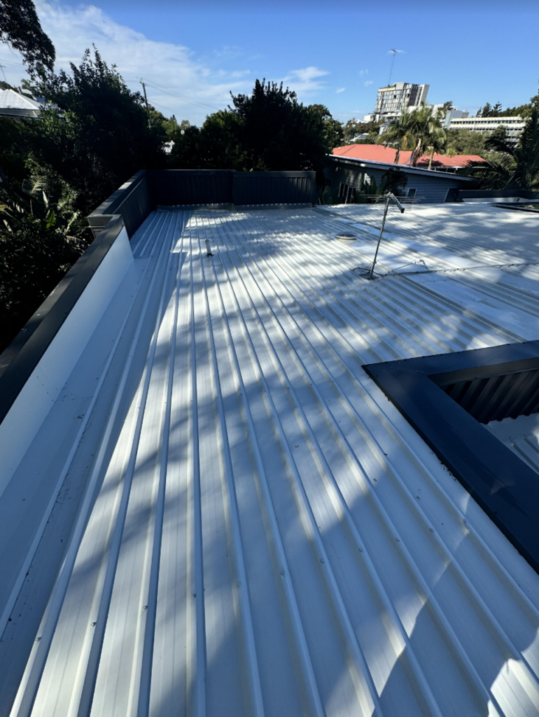 Coorparoo Tin Roof after soft wash roof clean