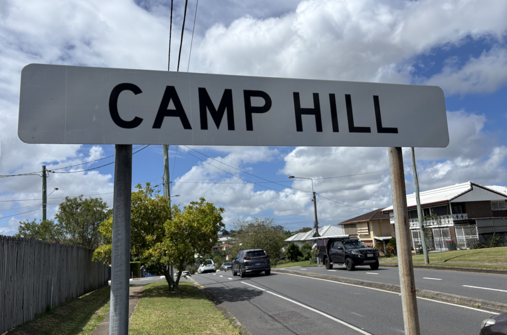 Camp Hill Street Sign