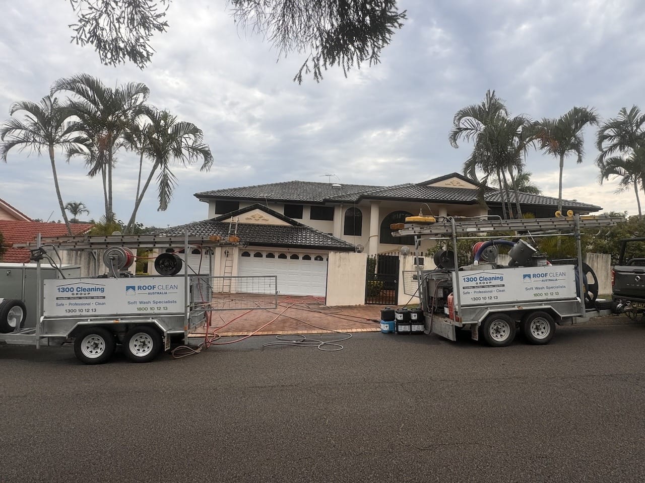 Roof Cleaning Vans In Capalaba