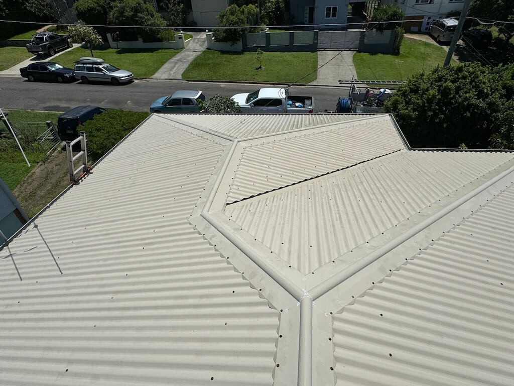 after roof cleaning sunshine coast
