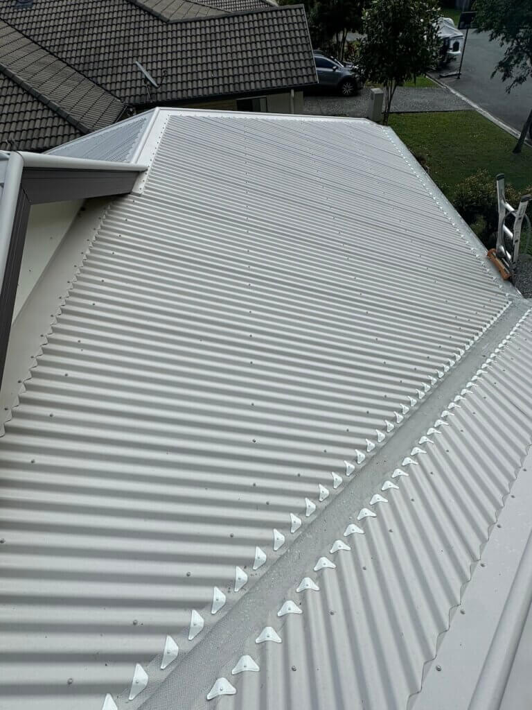 Roof On the Gold Coast after soft wash