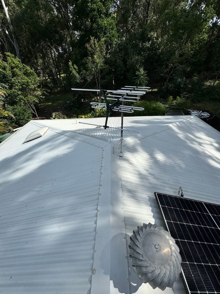 After roof cleaning in The Redlands